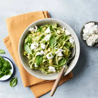 Picnic Tagliatelle met broccoli, courgette en geitenkaas aanbieding