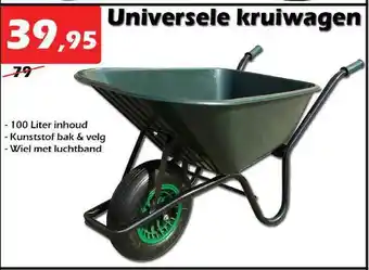 iTEK Universele Kruiwagen aanbieding