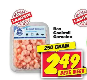 Nettorama Ras Cocktail Garnalen 250 gram aanbieding