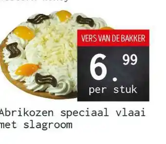 Naanhof Abrikozen Spaciaal Vlaai Met Slagroom aanbieding