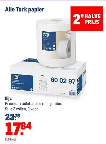 Makro Alle Tork Papier aanbieding