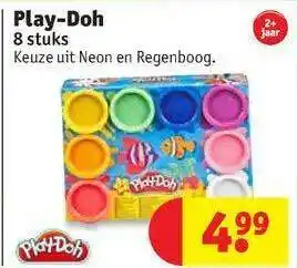 Kruidvat Play-Doh 8 Stuks aanbieding