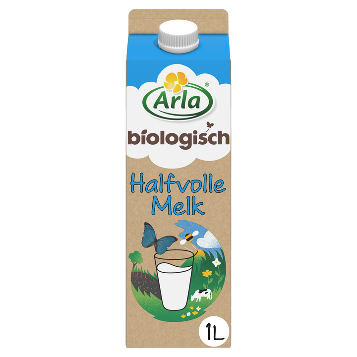 Jumbo Arla biologisch halfvolle melk 1l aanbieding