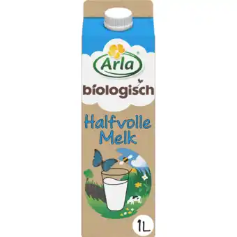 Jumbo Arla biologisch halfvolle melk 1l aanbieding