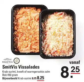 Sligro SmitVis vissalades krab-surimi 450 gram aanbieding