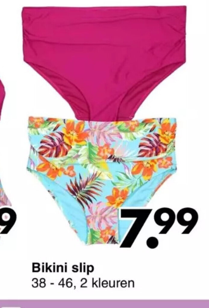 Bikini slip aanbieding bij Wibra