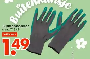 Wibra Tuinhandschoenen aanbieding