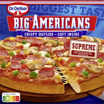 Jumbo Dr. oetker big americans pizza supreme 455g aanbieding