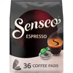 Jumbo Senseo espresso koffiepads 36 stuks aanbieding