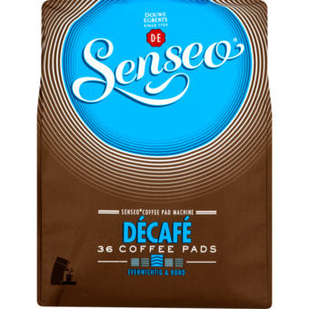 Jumbo Senseo decaf koffiepads 36 stuks 250g aanbieding