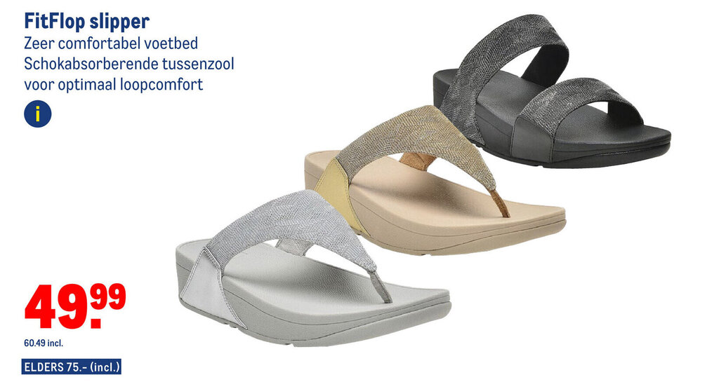 Fitflop slippers aanbieding sale