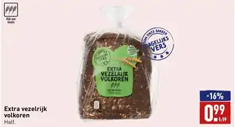 ALDI Extra vezelrijk volkoren aanbieding