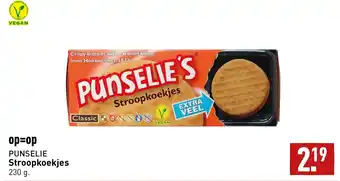 ALDI Punselie stroopkoekjes 230g aanbieding