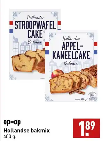 ALDI Hollandse bakmix 400g aanbieding