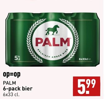 ALDI Palm 6-pack bier 6x33cl aanbieding