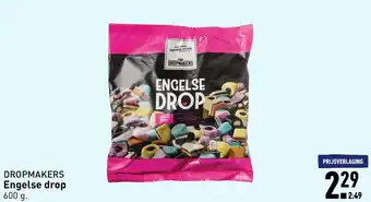 ALDI Dropmakers engelse drop 600g aanbieding