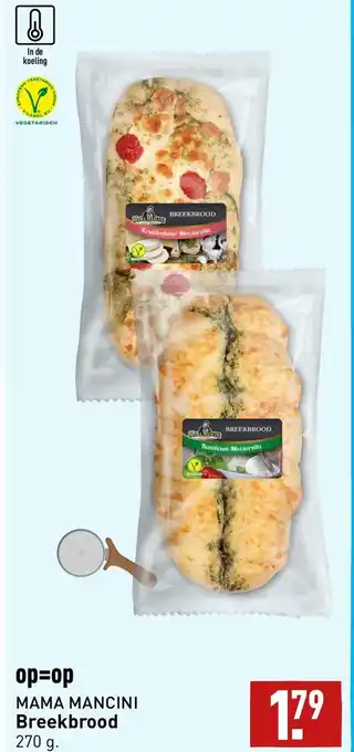 ALDI Mama mancini breekbrood 270g aanbieding