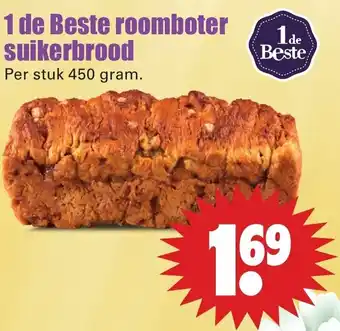 Dirk 1 de Beste Roomboter suikerbrood 450g aanbieding