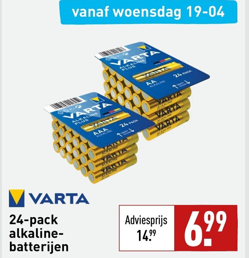 Duracell Plus AA MN1500 batterij 24 stuks Batterij kopen
