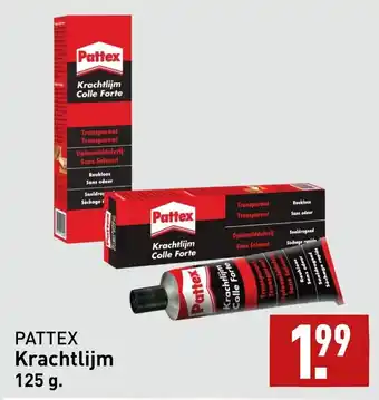 ALDI Pattex krachtlijm 125g aanbieding