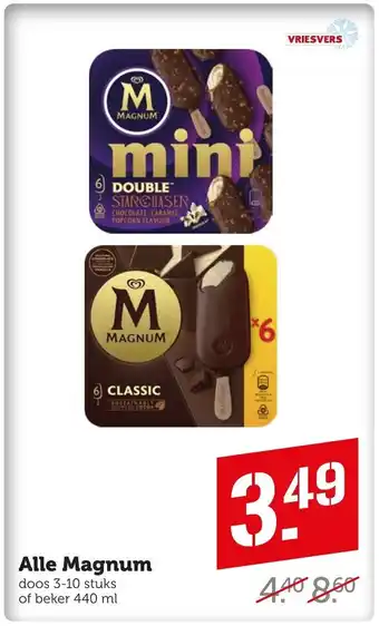 Coop Alle magnum aanbieding