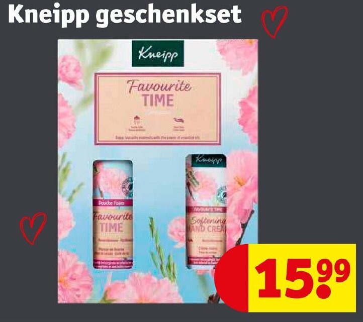 Kneipp geschenkset aanbieding bij Kruidvat