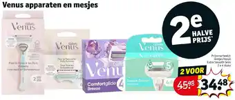 Kruidvat Venus apparaten en mesjes aanbieding