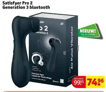 Kruidvat Satisfyer pro 2 generation 3 bluetooth aanbieding