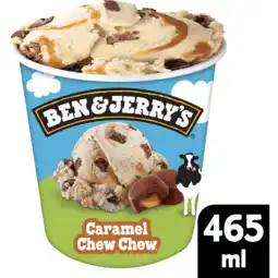Jumbo Ben & jerry's ijs caramel chew chew pint - 465ml aanbieding