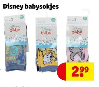 Kruidvat Disney babysokjes aanbieding