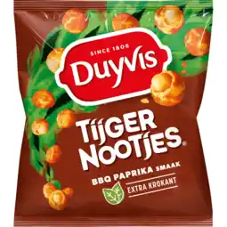 Jumbo Duyvis tijgernootjes bbq paprika 275gr aanbieding