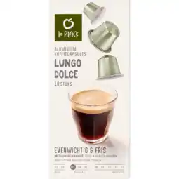 Jumbo La place koffiecups lungo dolce 10 stuks aanbieding