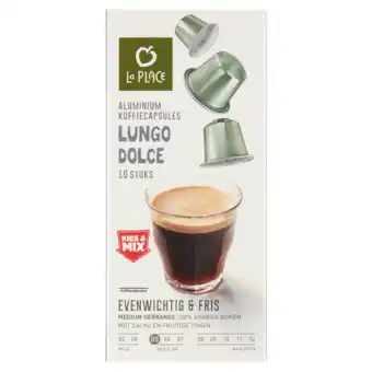 Jumbo La place koffiecups lungo dolce 10 stuks aanbieding