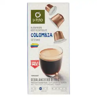 Jumbo La place koffiecups colombia 10 stuks aanbieding