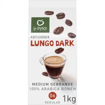 Jumbo La place koffiebonen lungo dark 1kg aanbieding