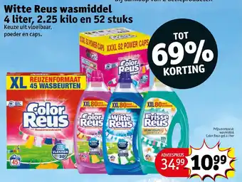 Kruidvat Color Reus gel 4 liter wasmiddel aanbieding