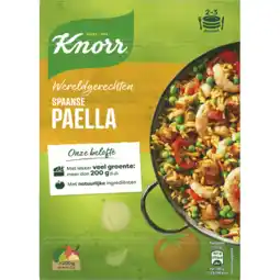 Jumbo Knorr maaltijdpakket spaanse paella 198g aanbieding