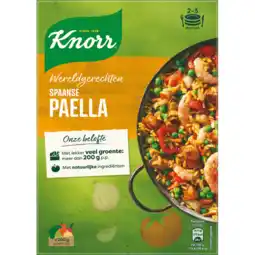 Jumbo Knorr maaltijdpakket spaanse paella 198g aanbieding