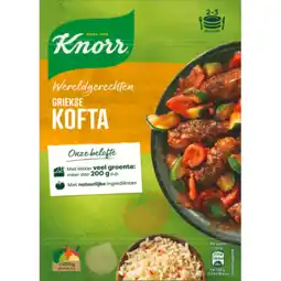 Jumbo Knorr wereldgerechten maaltijdpakket griekse kofta 303g aanbieding