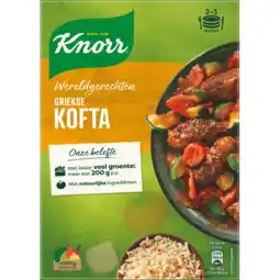 Jumbo Knorr wereldgerechten maaltijdpakket griekse kofta 303g aanbieding