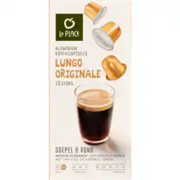 Jumbo La place koffiecups lungo originale 10 stuks aanbieding