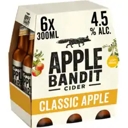 Jumbo Apple bandit cider classic apple fles 6 x 30cl aanbieding