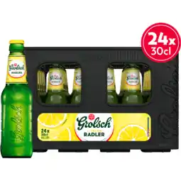 Jumbo Grolsch radler citroen flessen 24 x 300ml aanbieding