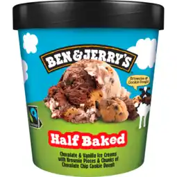 Jumbo Ben & jerry's classic ijs half baked 465ml aanbieding