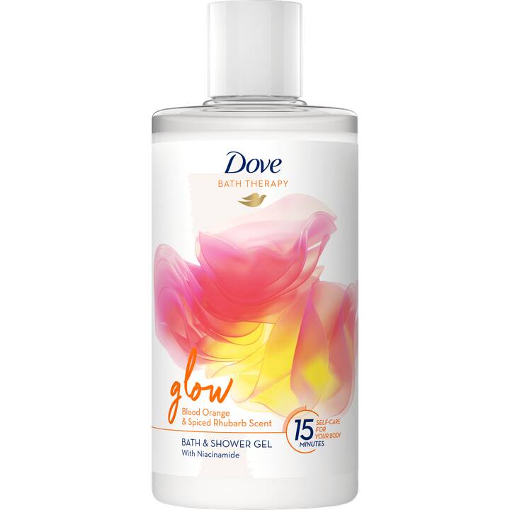 Dove bath therapy badschuim & douchegel glow 400ml aanbieding bij Jumbo