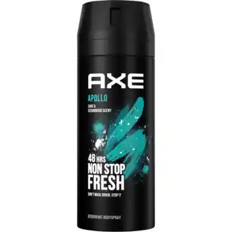 Jumbo Axe deodorant bodyspray apollo 150ml aanbieding