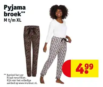 Kruidvat Pyjama broek** aanbieding