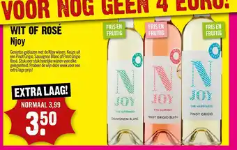 Dirck 3 Njoy Wit of Rose aanbieding