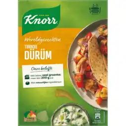 Jumbo Knorr wereldgerechten maaltijdpakket turkse dürüm 198g aanbieding