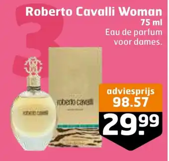 Trekpleister Roberto Cavalli woman 75ML aanbieding